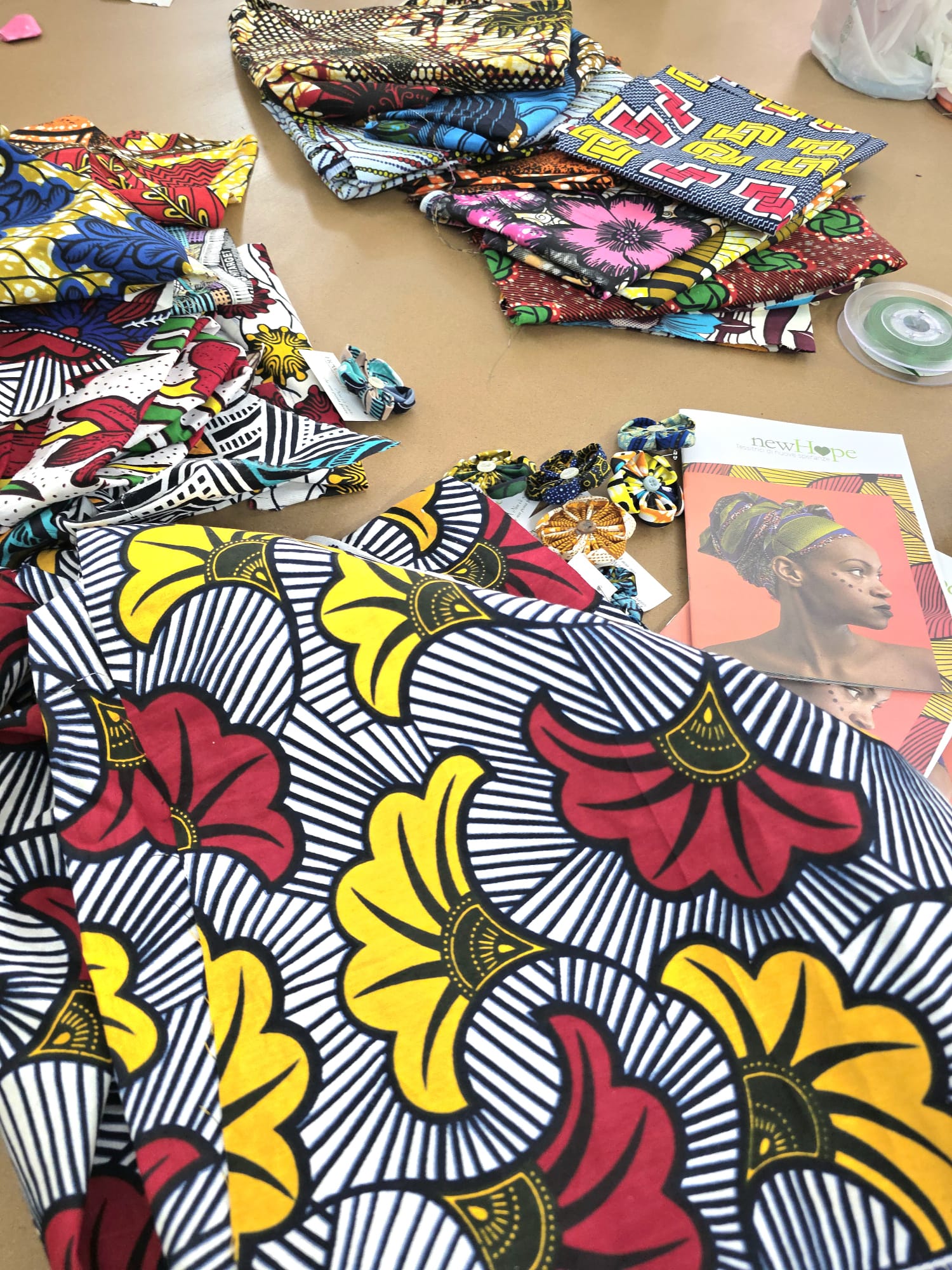 esempio di wax print